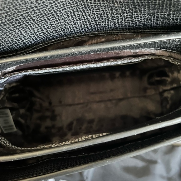 KARL LAGERFELD NWT Marselle Paris Patches Crossbody Trunk in Black RETAILS $198 - Picture 8 of 9